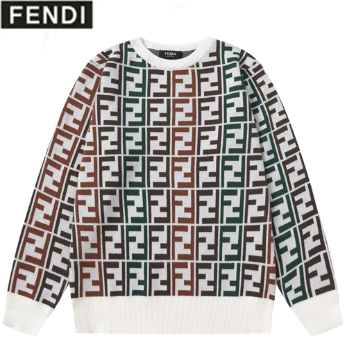 FENDI-012710 펜디 멀티컬러 FF 스웨터 남여공용