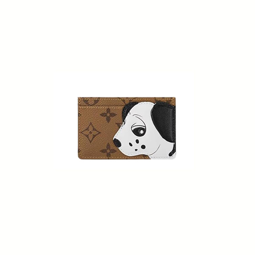 [스페셜오더]LOUIS VUITTON-M83691 루이비통 모노그램 리버스 강아지 모티프 카드 홀더